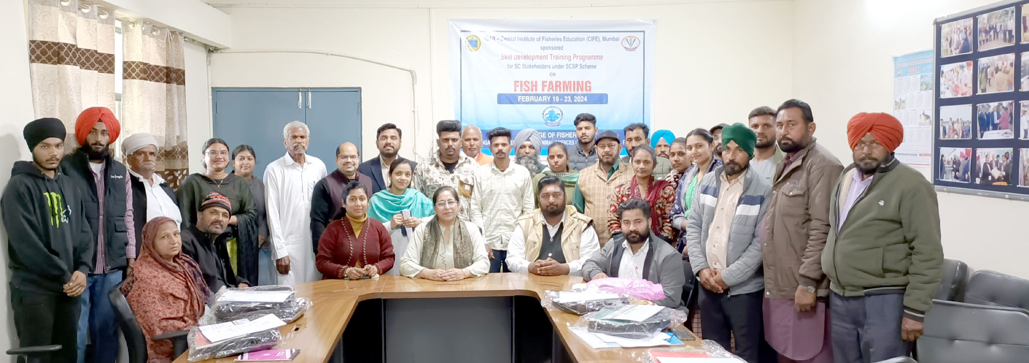 Vet Varsity Organizes Skill Development Training Program on Fish Farming